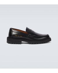 Common Projects - Leather Loafers - Lyst
