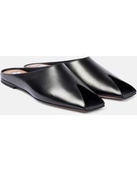 Alaïa - Leather Slippers - Lyst