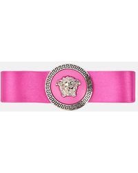 Versace - Gianni Ribbon Hair Clip - Lyst