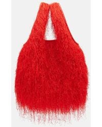 Dries Van Noten - Marche Medium Fringed Top-Handle Bag - Lyst