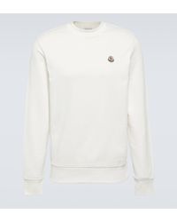 Moncler - Cotton Jersey Sweatshirt - Lyst
