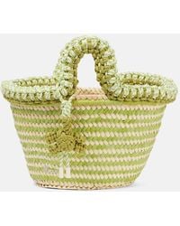 ALÉMAIS - Dee Dee Small Raffia Tote Bag - Lyst
