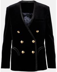 Blazé Milano - Jealousy Sunset Velvet Blazer - Lyst