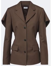 Loewe - Blazer Aus Wolle - Lyst