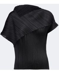 Pleats Please Issey Miyake - Leap Pleated Top - Lyst