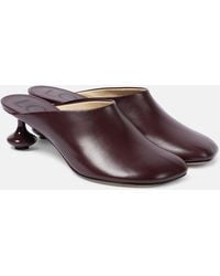 Loewe - Toy 45 Leather Mules - Lyst