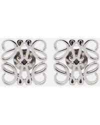 Loewe - Anagram Sterling Earrings - Lyst