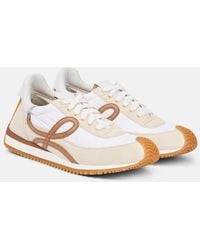 Loewe - Flow Runner 2.0 Suede Sneakers - Lyst