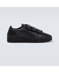 The Row - Dean Leather Low-top Sneakers - Lyst