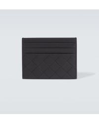 Bottega Veneta - Intrecciato Leather Card Holder - Lyst