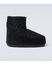 Moon Boot - Icon Low Quilted Snow Boots - Lyst