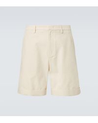 Valentino - Denim Bermuda Shorts - Lyst