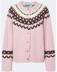 arch4 - Loze Fair Isle Cashmere Cardigan - Lyst