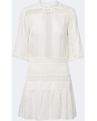 Isabel Marant - Paige Open-Knit Minidress - Lyst