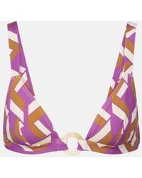 Eres - Must Printed Bikini Top - Lyst