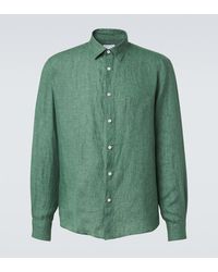 Sunspel - Linen Shirt - Lyst