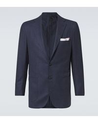 Kiton - Blazer Aus Wolle Und Kaschmir - Lyst
