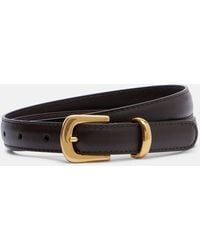 The Row - Guertel Ring Aus Leder - Lyst