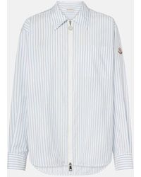 Moncler - Nylon Stripe Shirt - Lyst