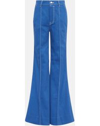 Zimmermann - High Tide High-rise Flared Jeans - Lyst