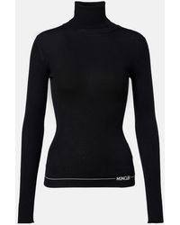 Moncler - Virgin Wool Turtleneck Sweater - Lyst