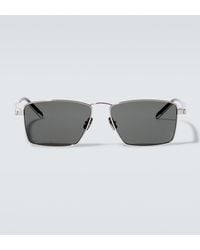 Saint Laurent - Sl 700 Rectangular Sunglasses - Lyst