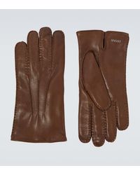 ZEGNA - Leather Gloves - Lyst