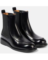 Tod's - Leather Chelsea Boots - Lyst