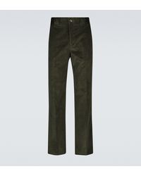 Erdem Benedict Cotton-blend Chino Trousers - Multicolour