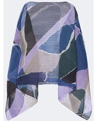 Pleats Please Issey Miyake - Surprise! Madame-T Pleated Printed Stole - Lyst