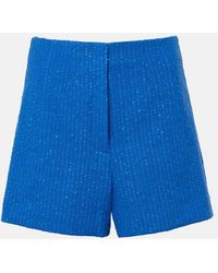 Veronica Beard - Jazmin Cotton-Blend Tweed Shorts - Lyst