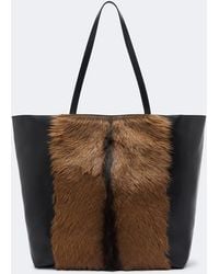 TOTEME - Roam Large Leather Tote Bag - Lyst
