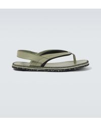 Kiko Kostadinov - Andras Leather Thong Sandals - Lyst