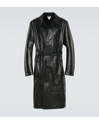 Bottega Veneta Synthetic Trench in Natural for Men Mens Clothing Coats Raincoats and trench coats 