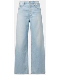 Agolde - Low Slung Baggy Wide-Leg Jeans - Lyst