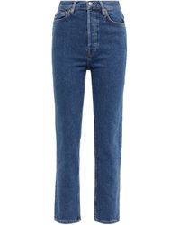 Jean ample taille haute 90s Jean RE/DONE en coloris Bleu Femme Jeans Jeans RE/DONE 32 % de réduction 
