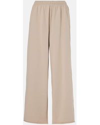 Acne Studios - Pantalones Deportivos De Algodon Con Logo - Lyst