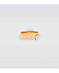 Versace - Bague a logo - Lyst