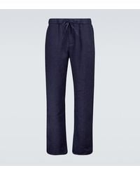 Frescobol Carioca - Chinohose Aus Leinen Und Baumwolle - Lyst