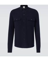 Allude - Hemdjacke Aus Wolle Und Kaschmir - Lyst