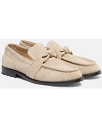 Bottega Veneta - Astaire Suede Loafers - Lyst