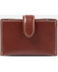 The Row - Leather Card Case - Lyst