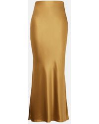 The Sei - Silk Charmeuse Maxi Skirt - Lyst
