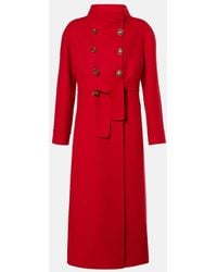 Valentino - Wool And Cashmere Coat - Lyst
