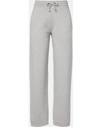 Victoria Beckham - Jules Cotton Jersey Sweatpants - Lyst