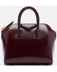 Givenchy - Antigona Mini Leather Tote Bag - Lyst