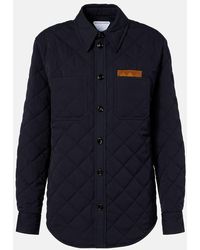 Bottega Veneta - Hemdjacke Aus Einem Baumwollgemisch - Lyst