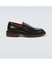Common Projects - Leather Penny Loafers - Lyst