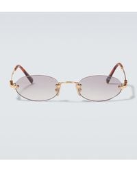 Miu Miu - Oval Sunglasses - Lyst