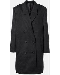 TOTEME - Double-Breasted Cashmere Coat - Lyst
